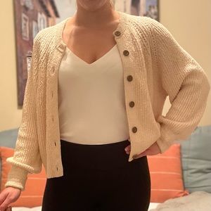 Cream Cardigan